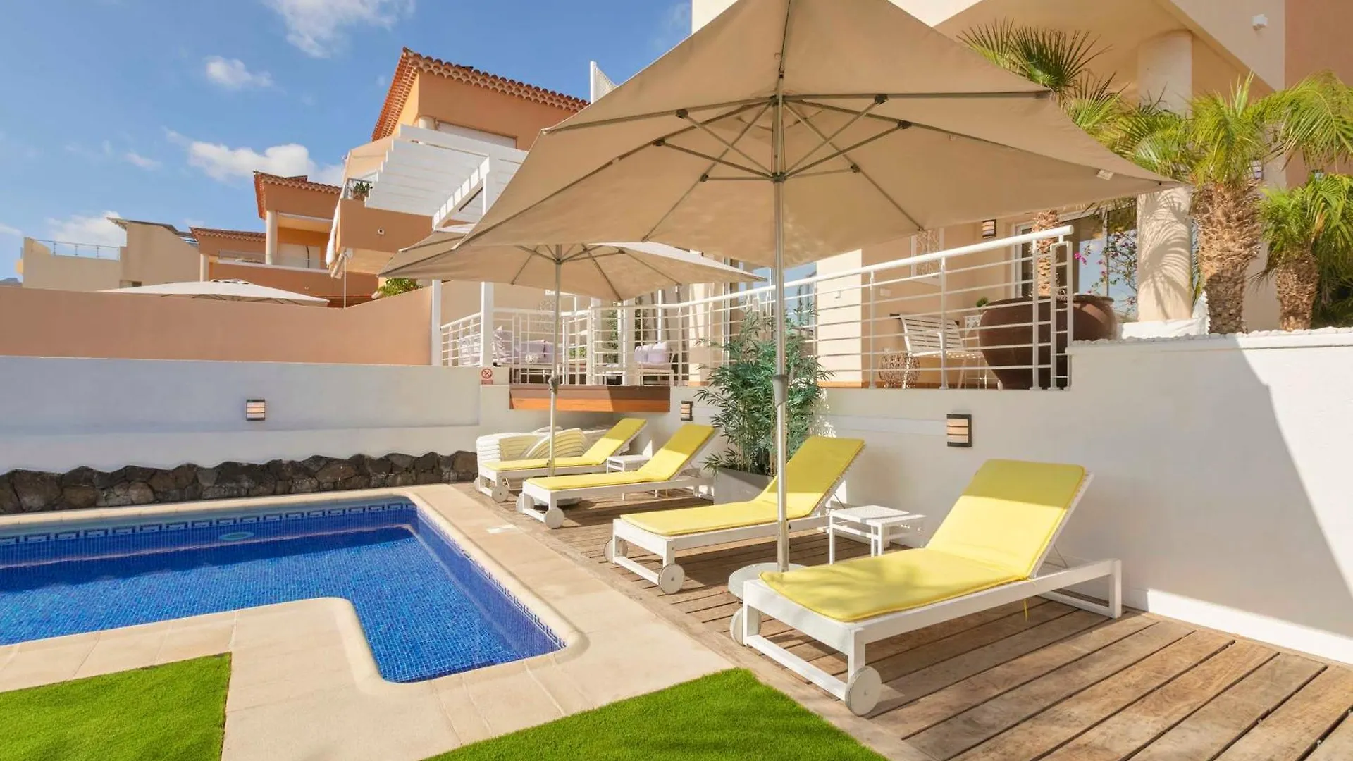 Vila My Island Escape - Sea Views - Private Pool, Sauna Puerto de Santiago  Španělsko